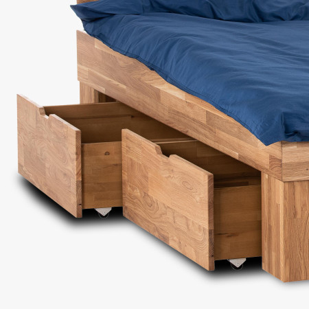 Sada 2 ks šuplíků pod postel dub