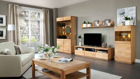 Dubová vitrina do obýváku, helsinki 51