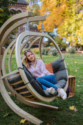 Stojan na houpačku dřevěný 2