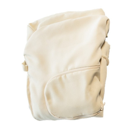 Houpací křeslo krémová