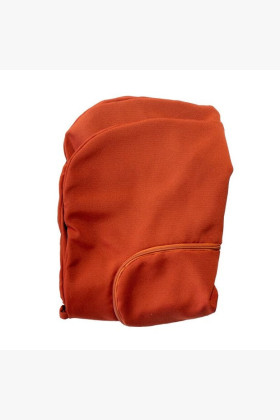 Houpací křeslo červená barva 2