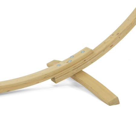 Hamak s dřevěnou konstrukcí , barva grafit