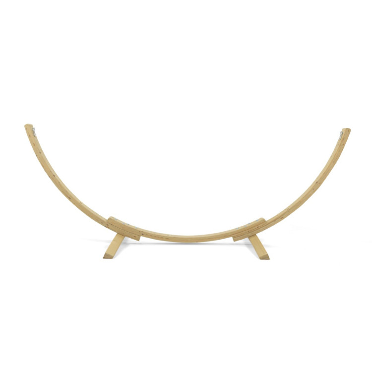 Hamak s dřevěnou konstrukcí , barva grafit