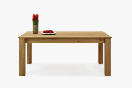 Dřevěný rozkládací stůl 200 x 100 cm, + 100 cm