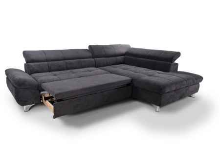 Rohová sedačka s funkcí spaní , Roh v pravo