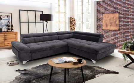 Rohová sedačka s funkcí spaní , Roh v pravo