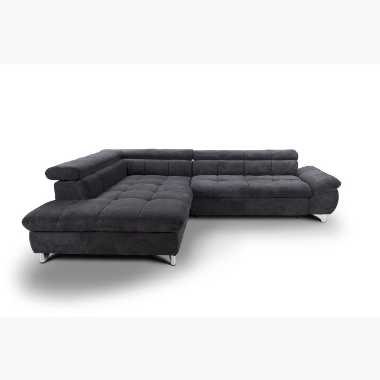 Rohová sedačka s funkcí spaní , Roh v levo