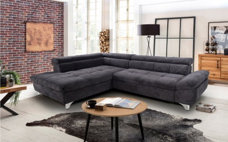 Rohová sedačka s funkcí spaní , Roh v levo
