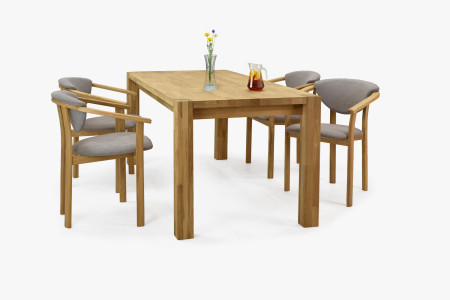 Dubový stůl 180 x 85 cm