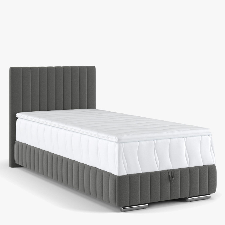 Jednolůžková postel včetně matrace a úložného prostoru