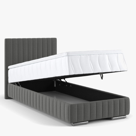 Jednolůžková postel včetně matrace a úložného prostoru