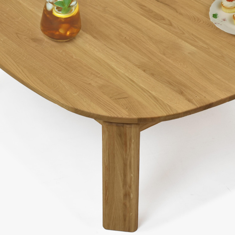 Dubový konferenční stolek 110 x 110 cm