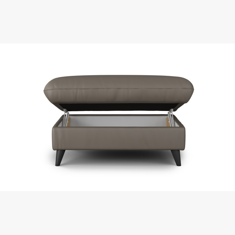 Čaluněná taburetka s odkládacím prostorem