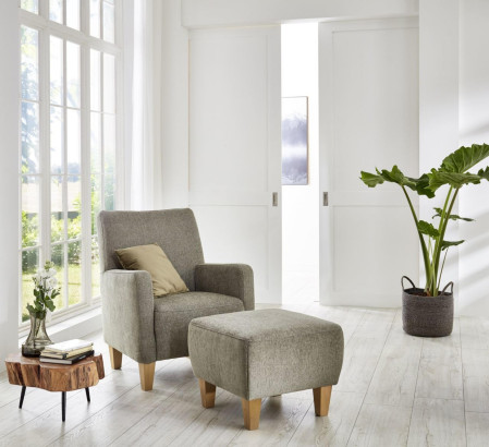 Čaluněná taburetka Bosse