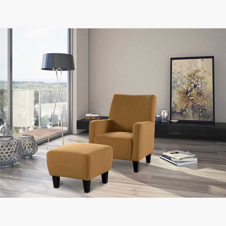 Čaluněná taburetka Bosse