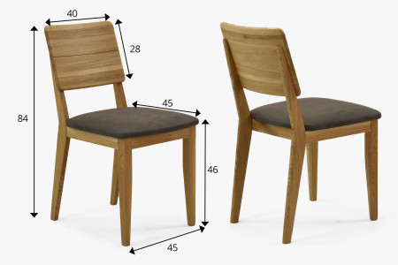 Sestava okruhlý stůl a 4 židle do jídelny