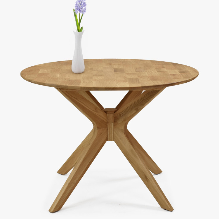 Sestava okruhlý stůl a 4 židle do jídelny