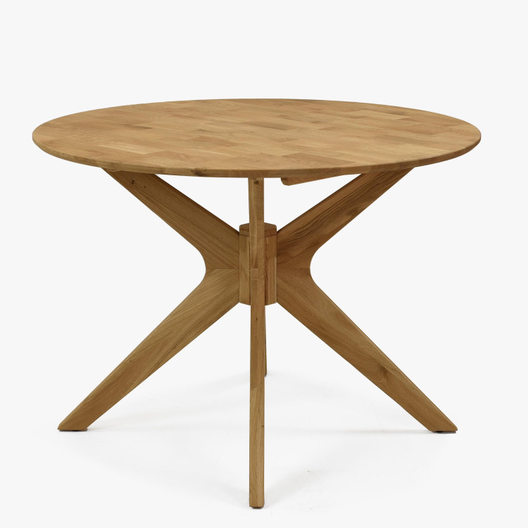 Sestava okruhlý stůl a 4 židle do jídelny