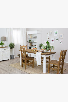 Jídelní stůl Provence 120 x 80 cm patina 2