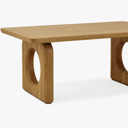 Konferenční designový stůl dub