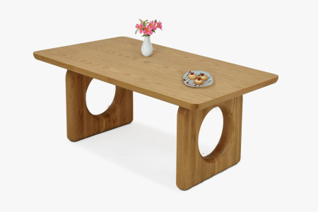 Konferenční designový stůl dub