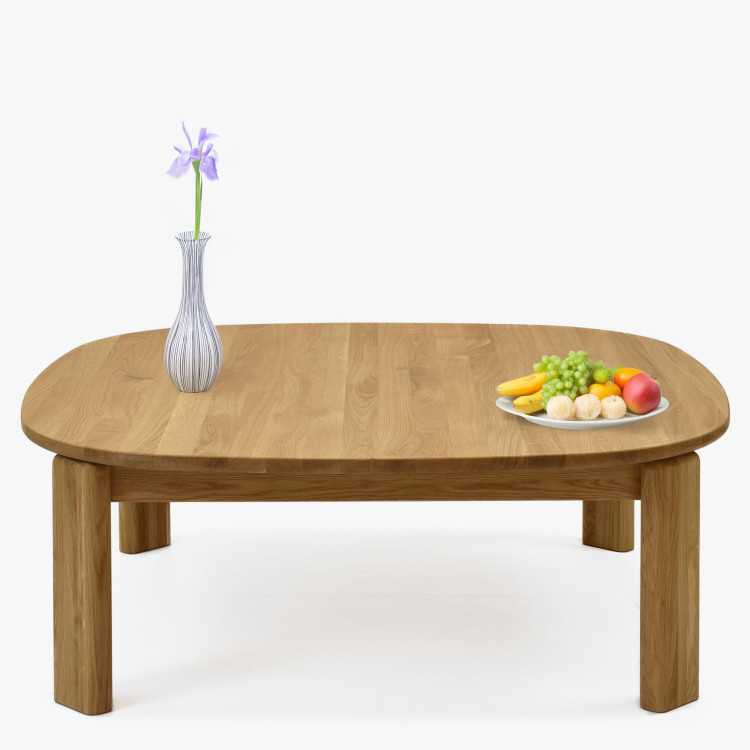 Dubový konferenční stolek 90 x 90 cm