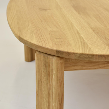 Dubový konferenční stolek 90 x 90 cm