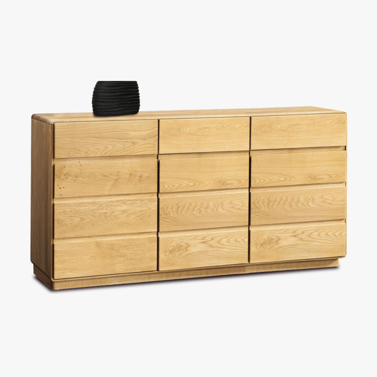 Dřevěná dubová komoda, helsinki 49 ON