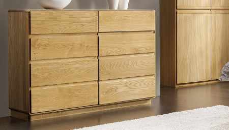 Komoda do ložnice dubová, helsinki 44 ON