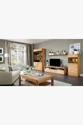 Dubová vitrina do obýváku, helsinki 50 DP 2