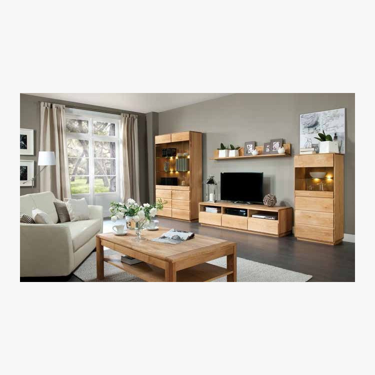 Dubová vitrina do obýváku, helsinki 50 DP