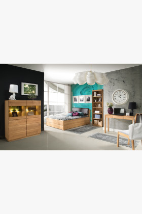 Dubová vitrina typ 48 Helsinki ON 2