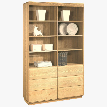 Regál z dubu helsinki 13 ON