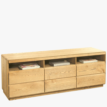 Dřevěný tv stolek z dubu, Helsinki 26 ON
