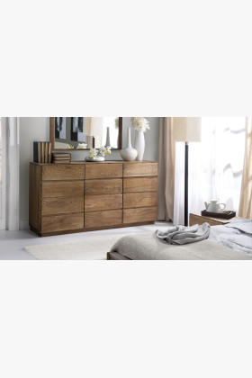 Dřevěná dubová komoda, helsinki 49 DP 2