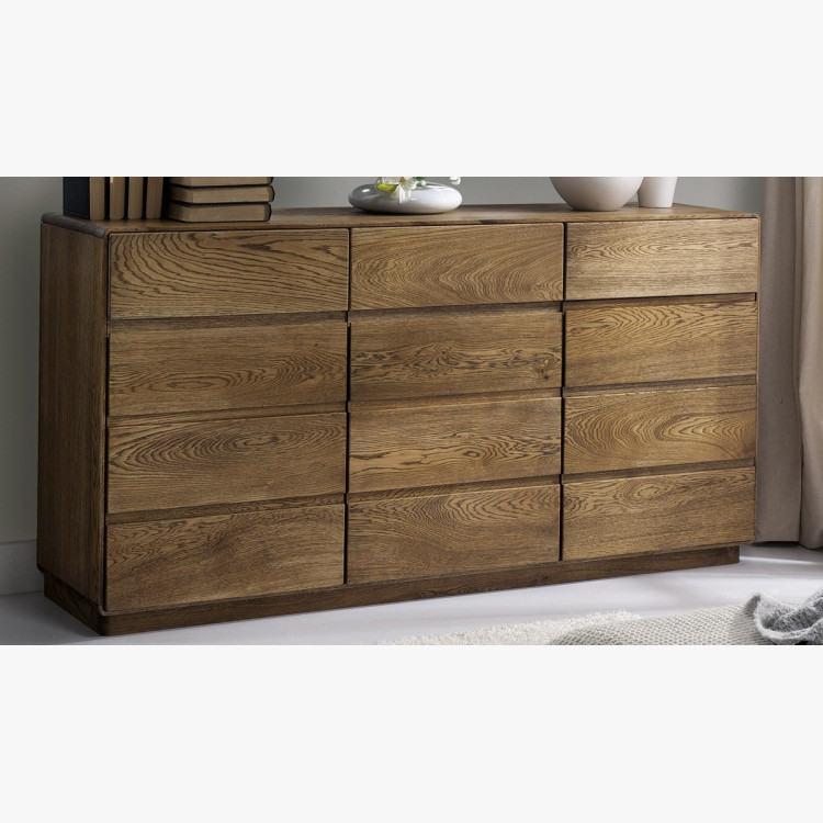 Dřevěná dubová komoda, helsinki 49 DP