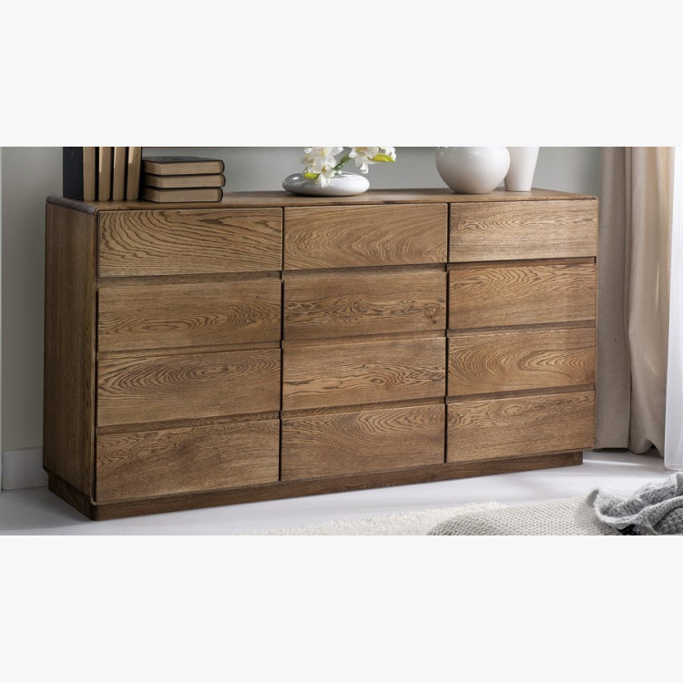 Dřevěná dubová komoda, helsinki 49 DP