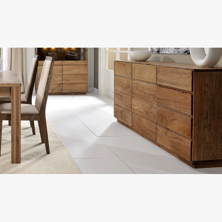 Dřevěná dubová komoda, helsinki 49 DP