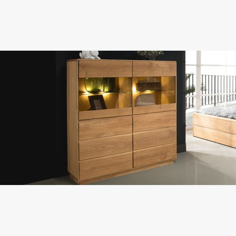 Dubová vitrina typ 48 Helsinki DP