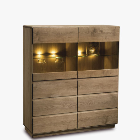 Dubová vitrina typ 48 Helsinki DP