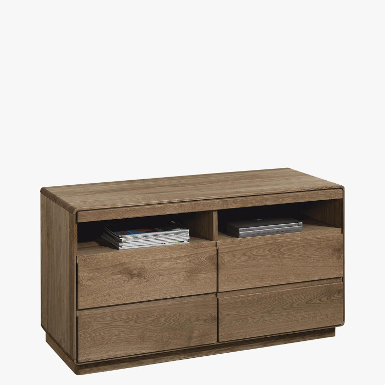 Masivní tv komoda z dubu, helsinki 22 DP