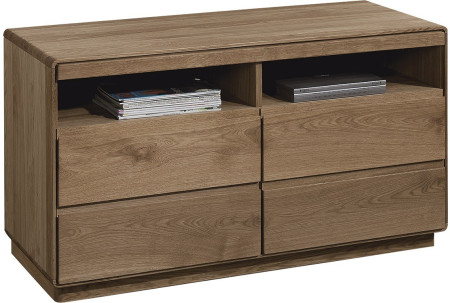 Masivní tv komoda z dubu, helsinki 22 DP