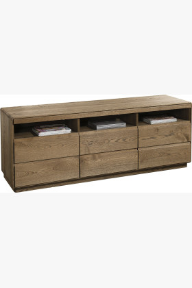 Dřevěný tv stolek z dubu, Helsinki 26 DP 2