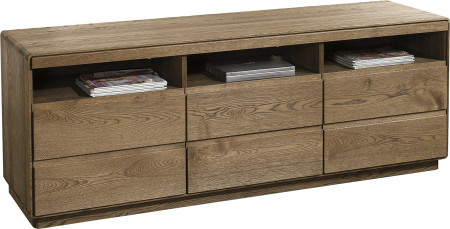 Dřevěný tv stolek z dubu, Helsinki 26 DP