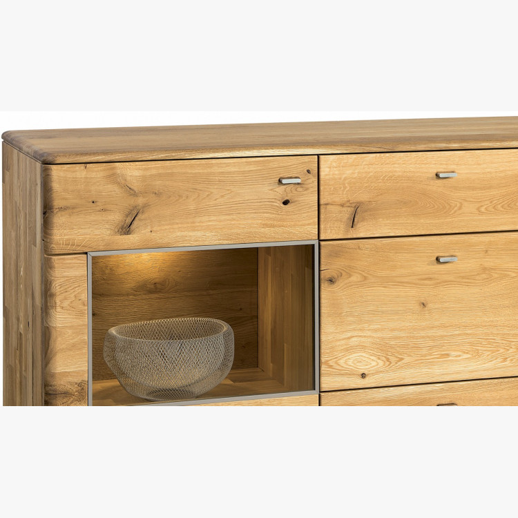 Luxusní komoda z dubu do obýváku,  Texas Typ 49 ON