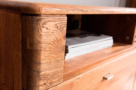 Luxusní komoda z dubu do obýváku,  Texas Typ 49 ON