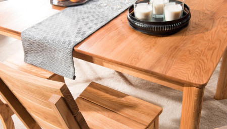 Jídelní stůl rozkládací dub, 160 - 240 cm