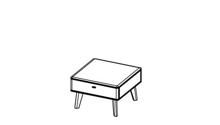 Retro konferenční stůl z dubu, Texas typ 66 DP