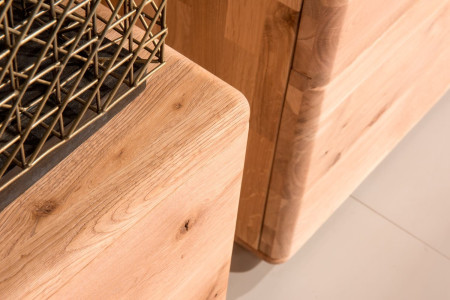 Vysoká komoda z dubu do obýváku, Typ 46 DP