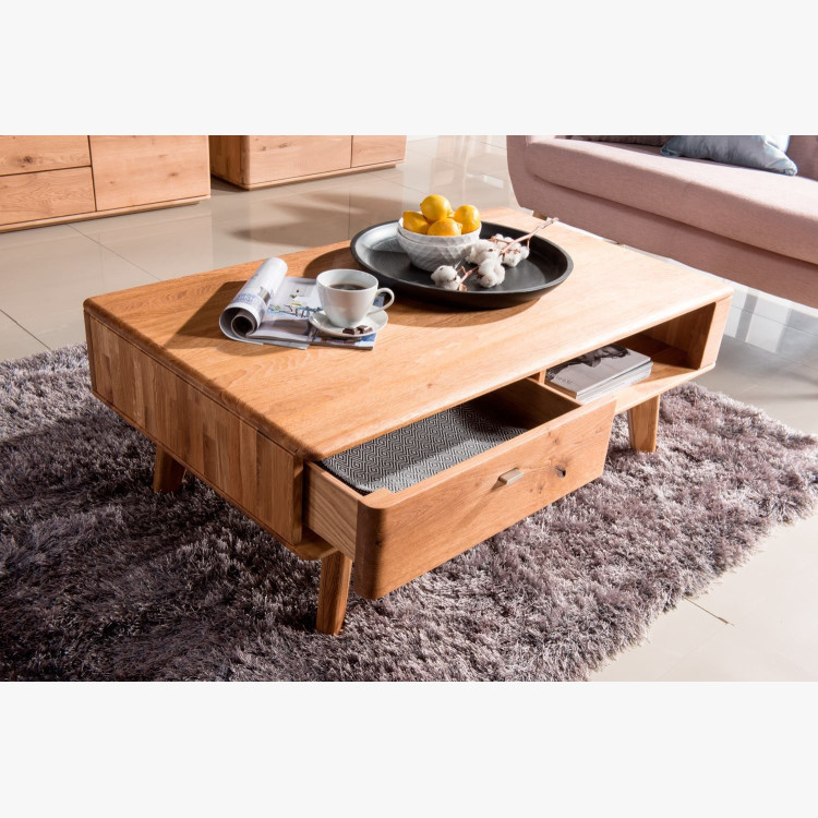 Vysoká komoda z dubu do obýváku, Typ 46 DP